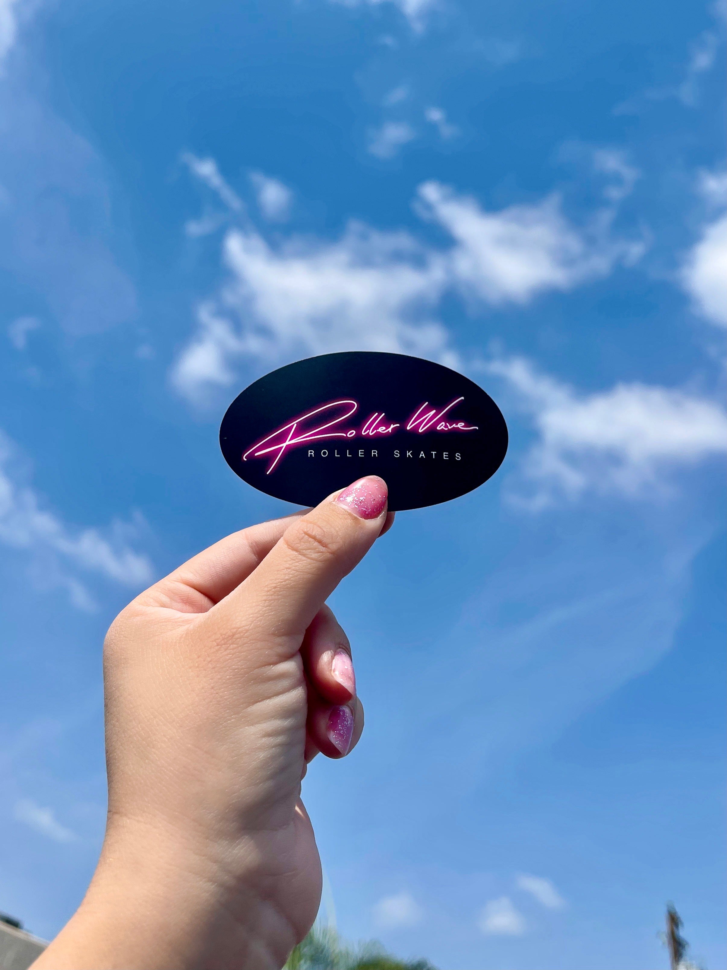 RollerWave Sticker