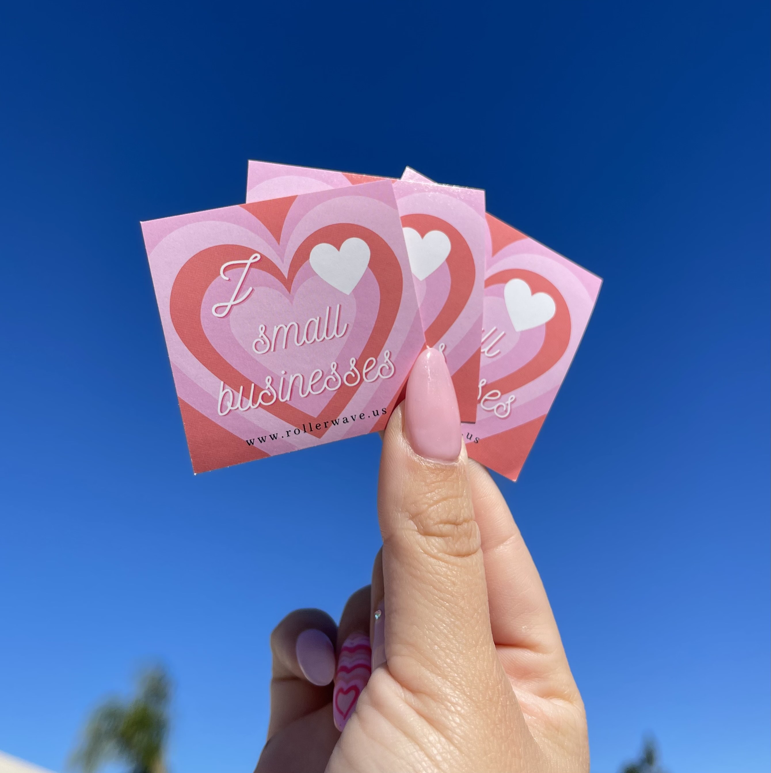 I <3 Small Businesses Sticker